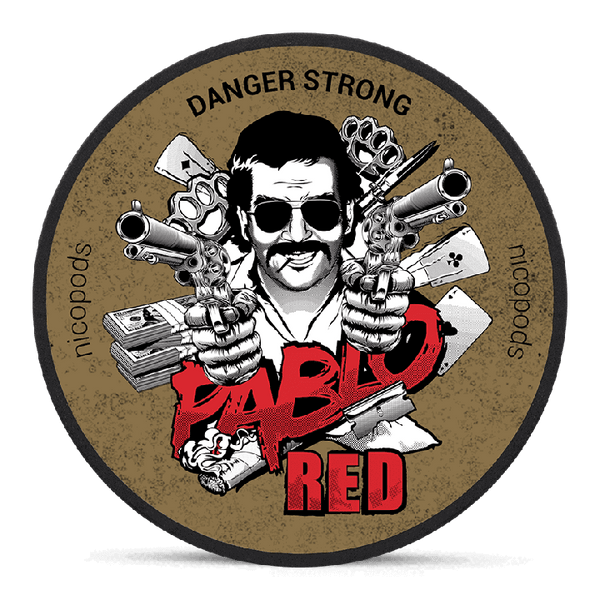 Pablo Red Super Strong Slim All White