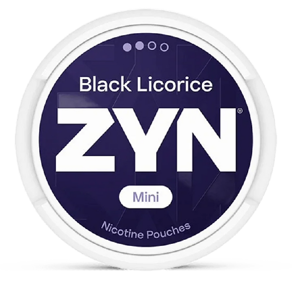 Zyn Mini Dry Black Licorice 3 Mg