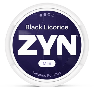 Zyn Mini Dry Black Licorice 3 Mg