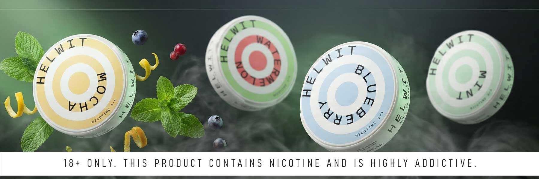 Helwit Nicotine Pouches Exquisite Flavors for B2B Supply