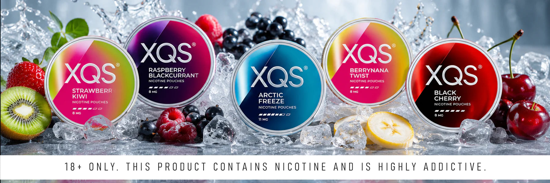 Wholesale XQS Fruit-Flavored Nicotine Pouches for Export