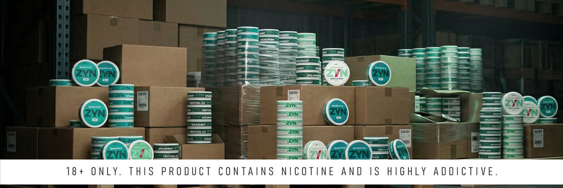 Premium ZYN Mint Nicotine Pouches for Wholesale Supply