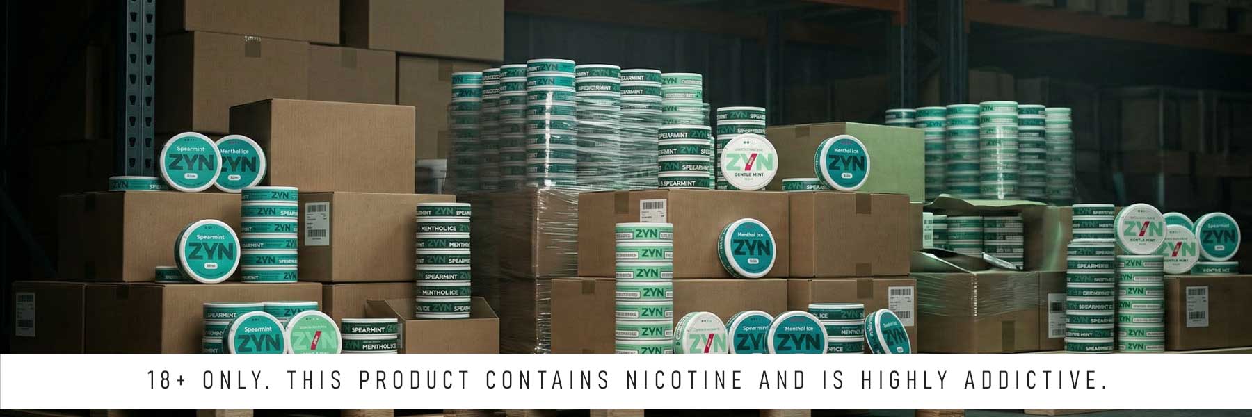 Premium ZYN Mint Nicotine Pouches for Wholesale Supply