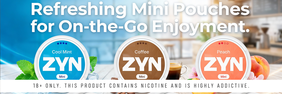 Refreshing Mini Pouches with Distinct Flavors for All-Day Enjoyment