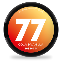 77 Cola & Vanilla nicotine pouches wholesale | Swepouch
