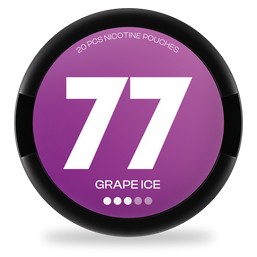 77 Grape Ice nicotine pouches wholesale | Swepouch
