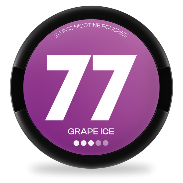 77 Grape Ice nicotine pouches wholesale | Swepouch
