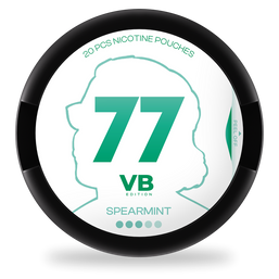 77 VB Edition Spearmint nicotine pouches wholesale | Swepouch
