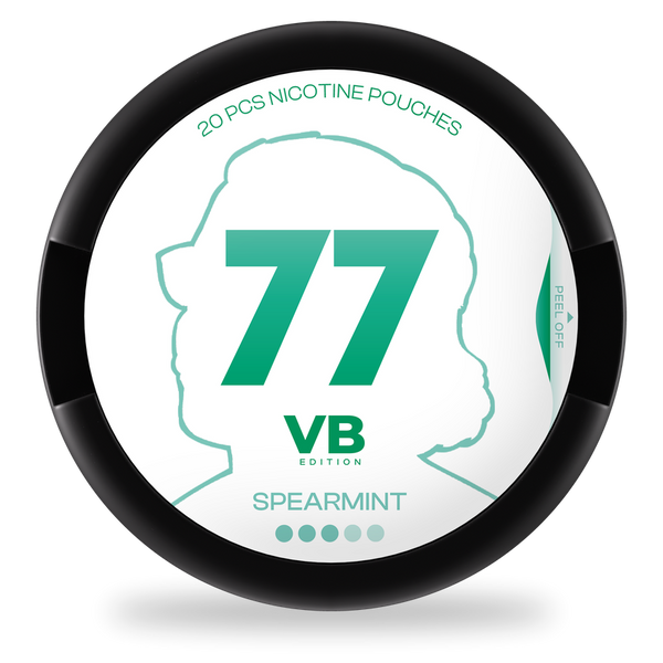 77 VB Edition Spearmint nicotine pouches wholesale | Swepouch
