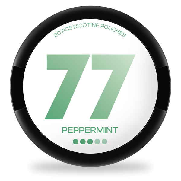 77 Peppermint nicotine pouches wholesale | Swepouch
