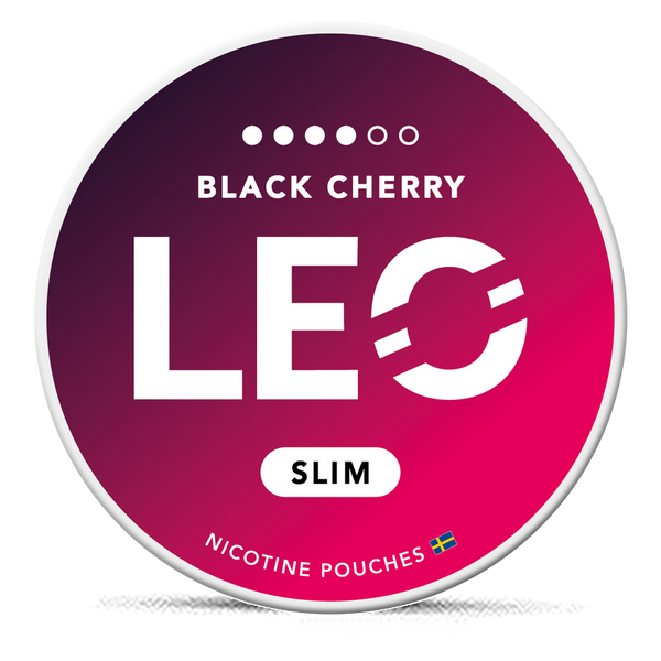 LEO Black Cherry nicotine pouches wholesale | Swepouch
