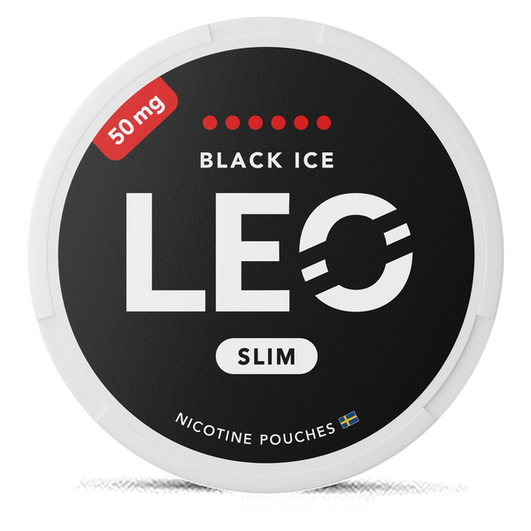 LEO Black Ice nicotine pouches wholesale | Swepouch
