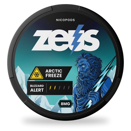 ZEUS Arctic Freeze nicotine pouches wholesale | Swepouch
