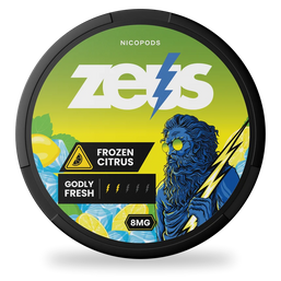 ZEUS Frozen Citrus nicotine pouches wholesale | Swepouch
