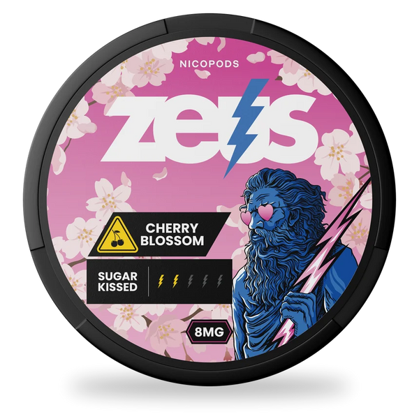 ZEUS Cherry Blossom nicotine pouches wholesale | Swepouch
