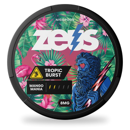 ZEUS Tropic Burst nicotine pouches wholesale | Swepouch
