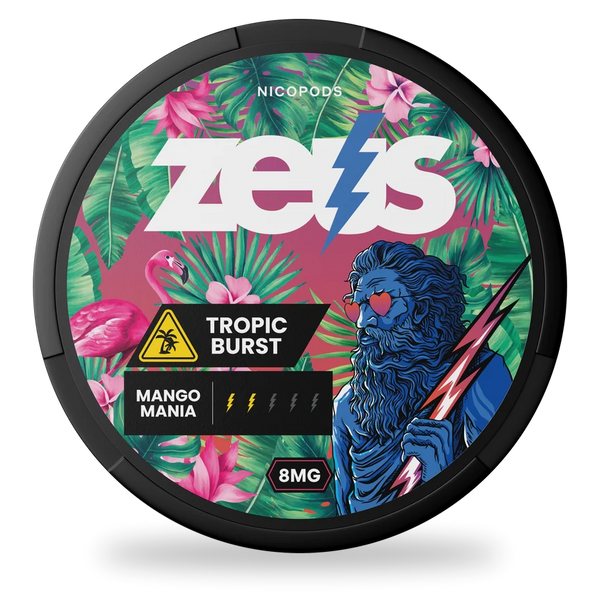 ZEUS Tropic Burst nicotine pouches wholesale | Swepouch
