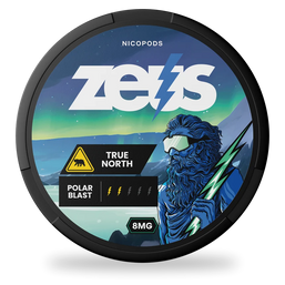 ZEUS True North nicotine pouches wholesale | Swepouch
