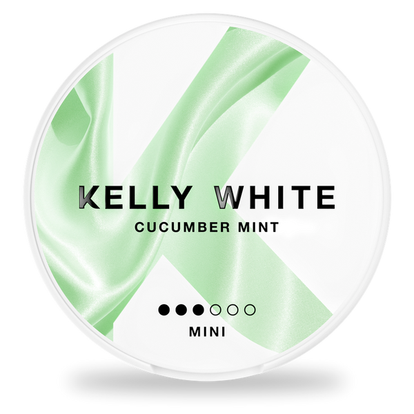 Kelly White Cucumber Mint nicotine pouches wholesale | Swepouch
