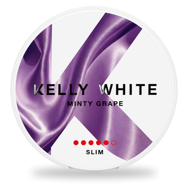 Kelly White Minty Grape nicotine pouches wholesale | Swepouch
