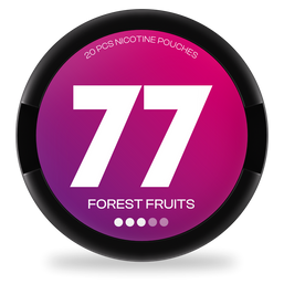 77 Forest Fruits nicotine pouches wholesale | Swepouch
