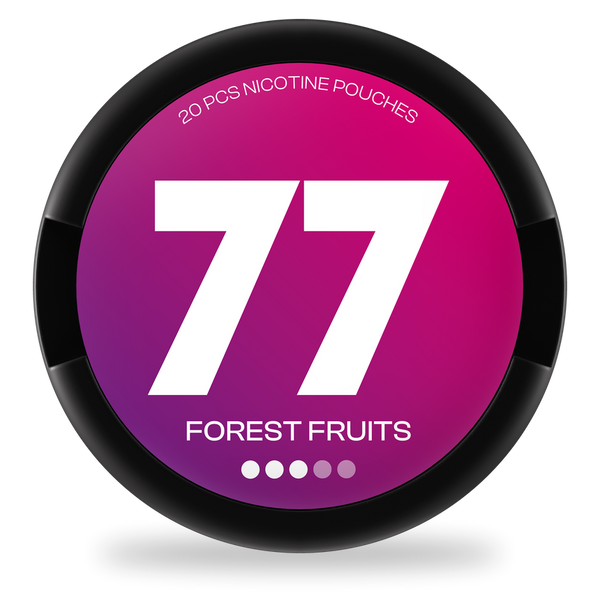77 Forest Fruits nicotine pouches wholesale | Swepouch
