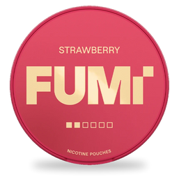 FUMi Strawberry nicotine pouches wholesale | Swepouch
