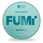 FUMi Spearmint nicotine pouches wholesale | Swepouch
