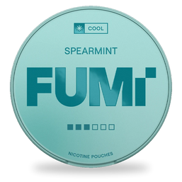 FUMi Spearmint nicotine pouches wholesale | Swepouch
