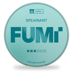 FUMi Spearmint nicotine pouches wholesale | Swepouch

