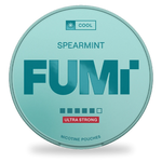 FUMi Spearmint nicotine pouches wholesale | Swepouch
