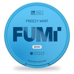 FUMi Freezy Mint Mini nicotine pouches wholesale | Swepouch
