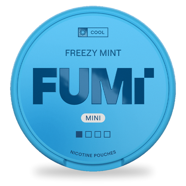 FUMi Freezy Mint Mini nicotine pouches wholesale | Swepouch
