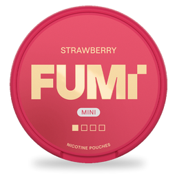 FUMi Strawberry Mini nicotine pouches wholesale | Swepouch
