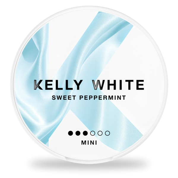 Kelly White Sweet Peppermint nicotine pouches wholesale | Swepouch
