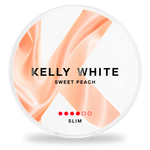 Kelly White Sweet Peach nicotine pouches wholesale | Swepouch
