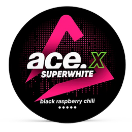 ACE black raspberry chili 8mg nicotine pouches wholesale in Products collection | Swepouch