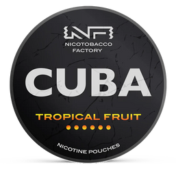 CUBA tropical fruit 43mg nicotine pouches wholesale | Swepouch
