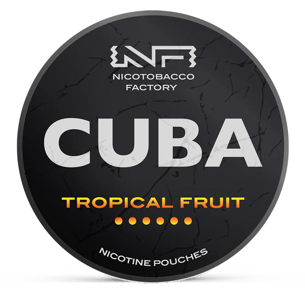 CUBA tropical fruit 43mg nicotine pouches wholesale | Swepouch
