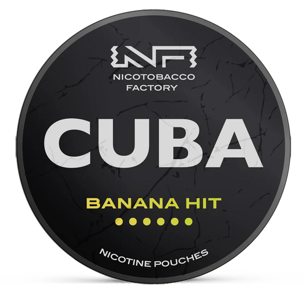 CUBA banana 43mg nicotine pouches wholesale | Swepouch