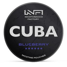CUBA blueberry 43mg nicotine pouches wholesale in Products collection | Swepouch