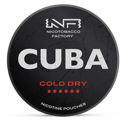 CUBA cold dry 43mg nicotine pouches wholesale in Products collection | Swepouch