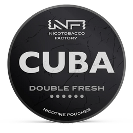 CUBA double fresh 43mg nicotine pouches wholesale in Products collection | Swepouch