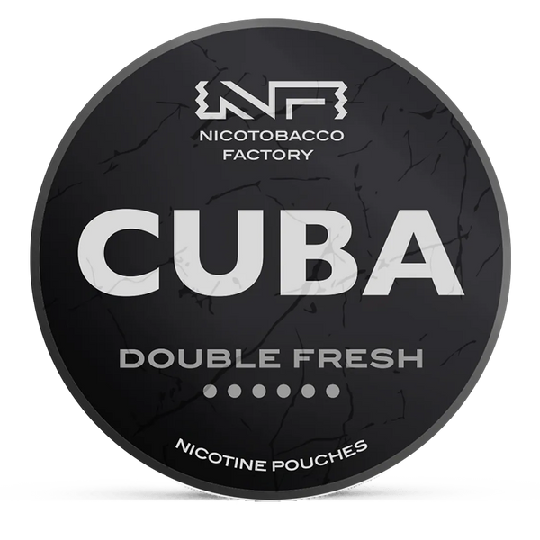 CUBA double fresh 43mg nicotine pouches wholesale | Swepouch