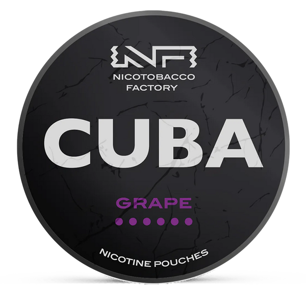 CUBA grape 43mg nicotine pouches wholesale | Swepouch