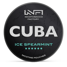 CUBA ice spearmint 43mg nicotine pouches wholesale in Products collection | Swepouch