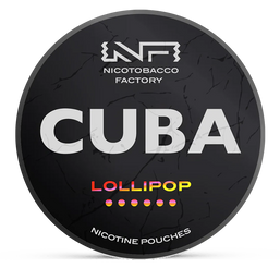 CUBA lollipop 43mg nicotine pouches wholesale in Products collection | Swepouch