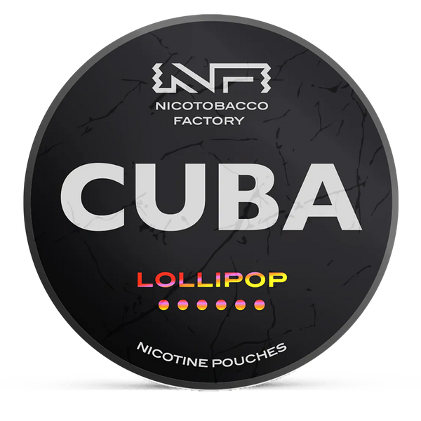 CUBA lollipop 43mg nicotine pouches wholesale | Swepouch