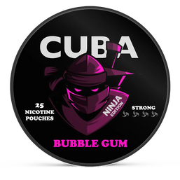 CUBA bubble gum 15.6mg nicotine pouches wholesale | Swepouch
