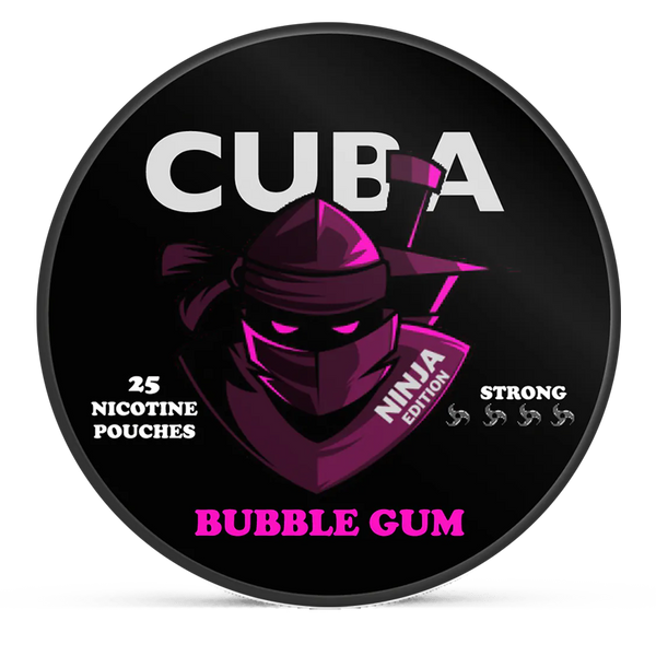 CUBA bubble gum 15.6mg nicotine pouches wholesale | Swepouch